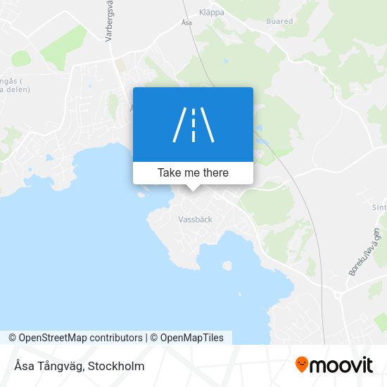 Åsa Tångväg map