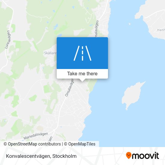 Konvalescentvägen map