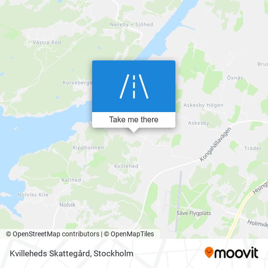 Kvilleheds Skattegård map