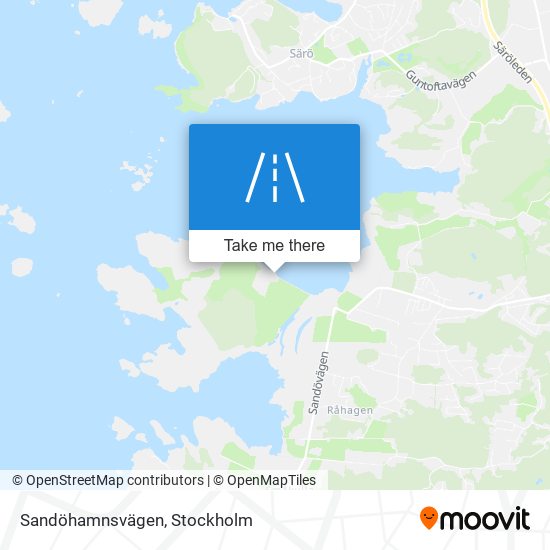 Sandöhamnsvägen map