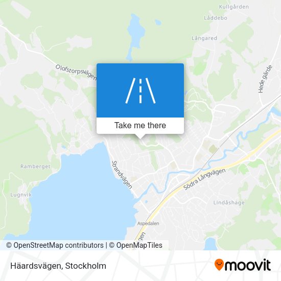 Häardsvägen map