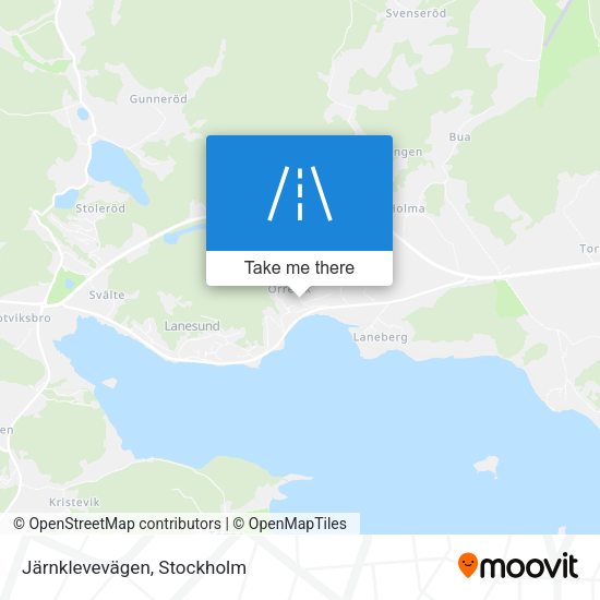 Järnklevevägen map