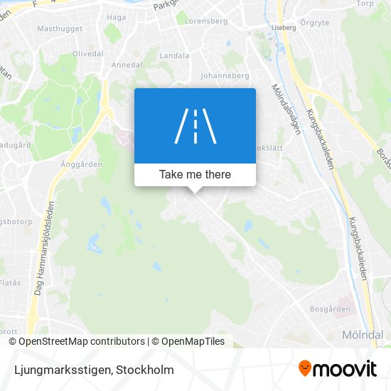 Ljungmarksstigen map