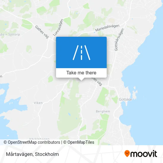 Mårtavägen map
