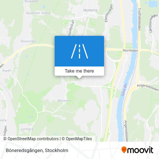 Böneredsgången map