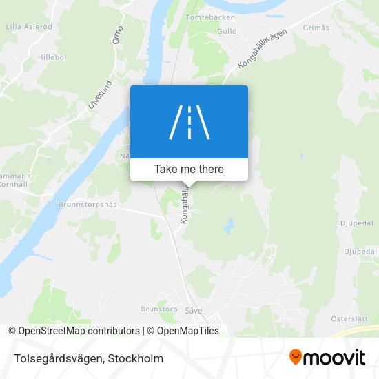 Tolsegårdsvägen map