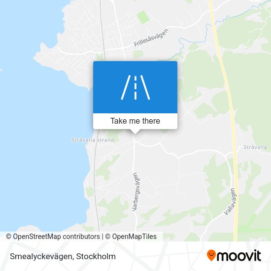 Smealyckevägen map