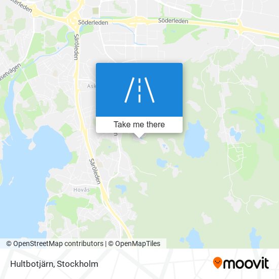 Hultbotjärn map