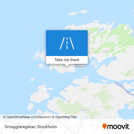 Smugglaregatan map