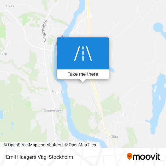 Emil Haegers Väg map