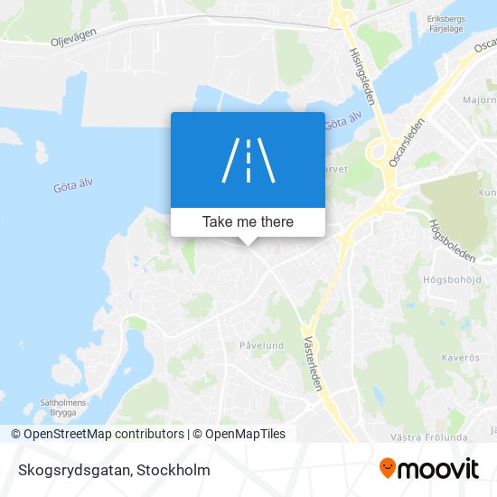 Skogsrydsgatan map