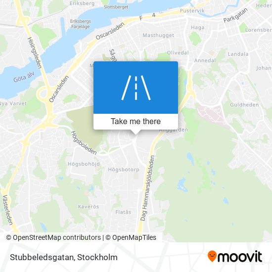 Stubbeledsgatan map