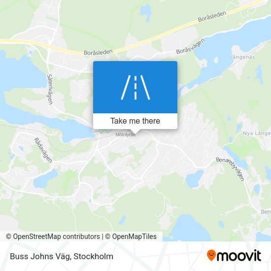 Buss Johns Väg map