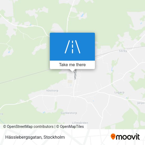 Hässlebergsgatan map
