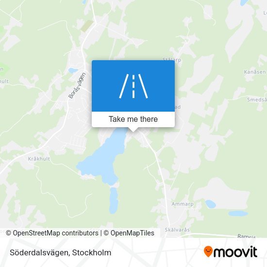 Söderdalsvägen map