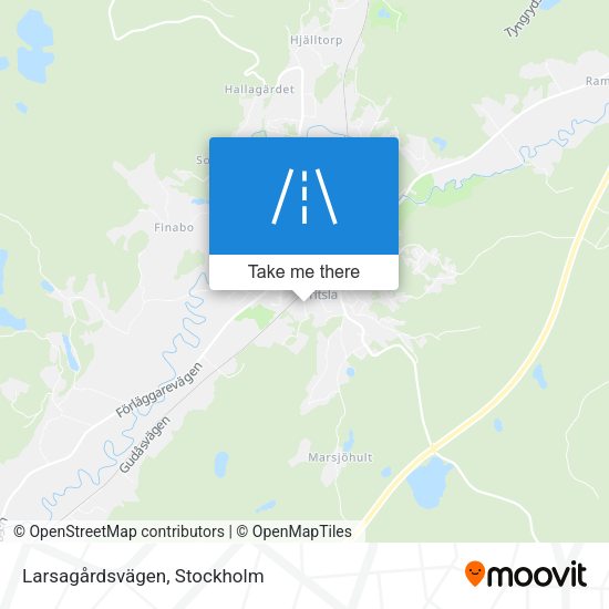 Larsagårdsvägen map