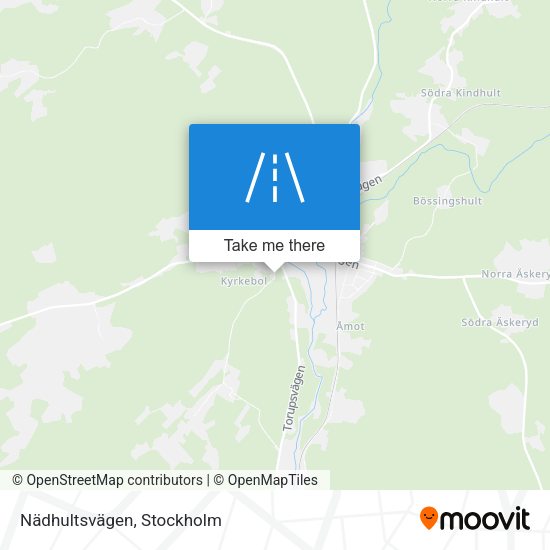 Nädhultsvägen map