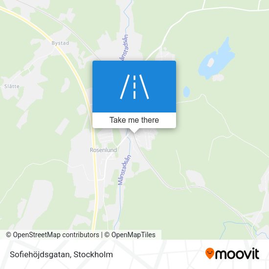 Sofiehöjdsgatan map