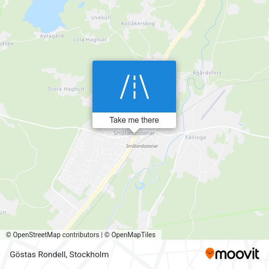 Göstas Rondell map