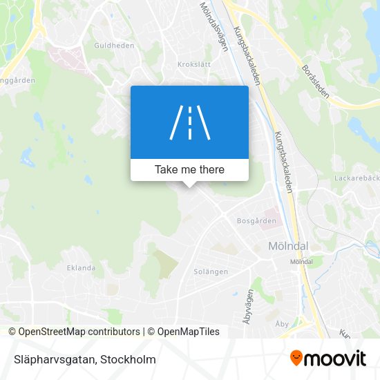 Släpharvsgatan map
