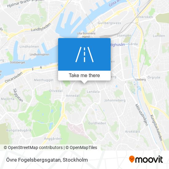 Övre Fogelsbergsgatan map