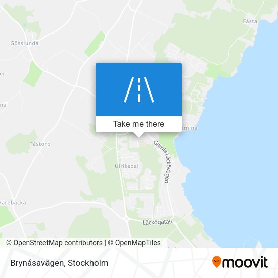 Brynåsavägen map