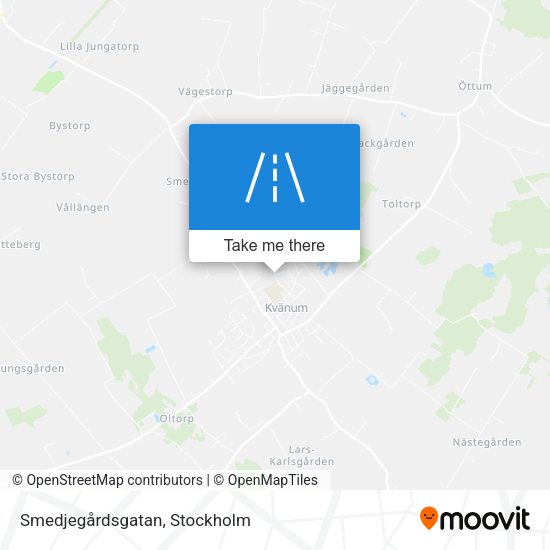 Smedjegårdsgatan map