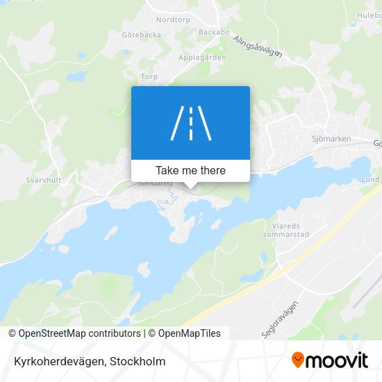 Kyrkoherdevägen map