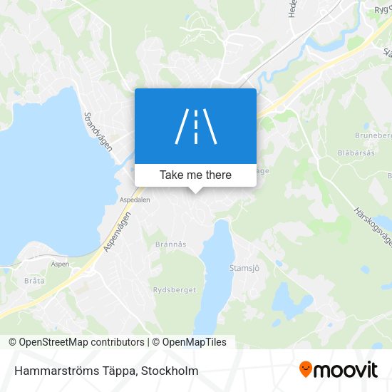 Hammarströms Täppa map