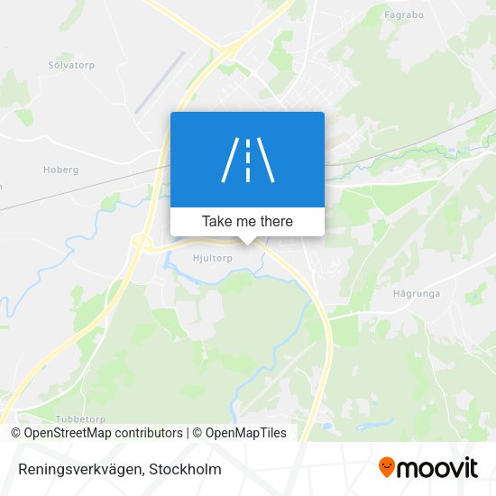Reningsverkvägen map