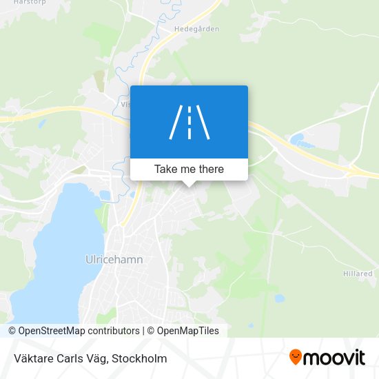 Väktare Carls Väg map