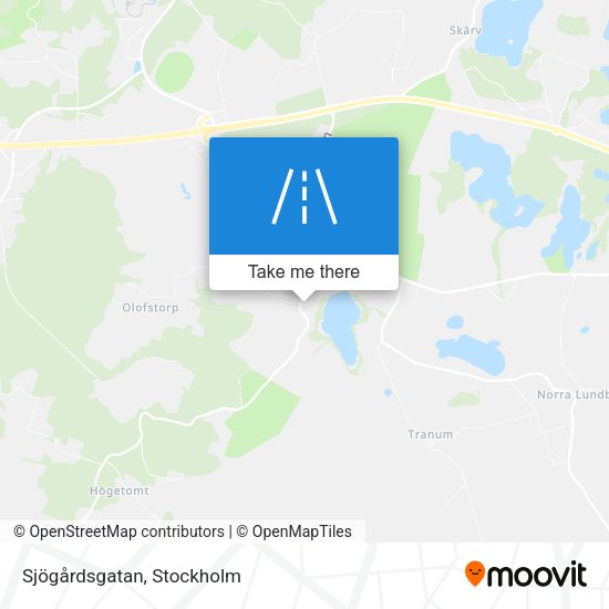 Sjögårdsgatan map
