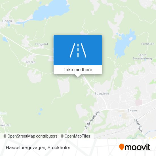 Hässelbergsvägen map