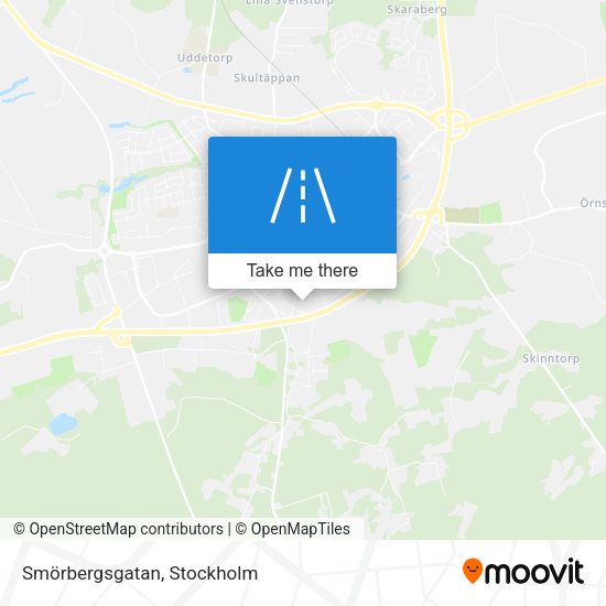 Smörbergsgatan map