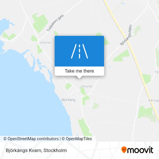 Björkängs Kvarn map