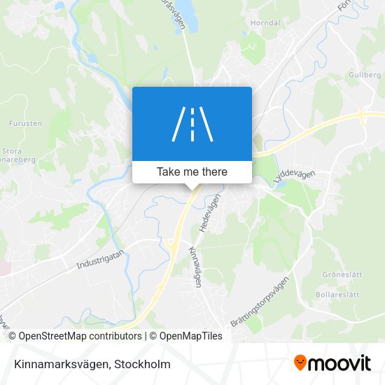 Kinnamarksvägen map