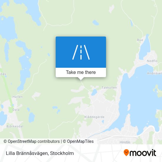 Lilla Brännåsvägen map