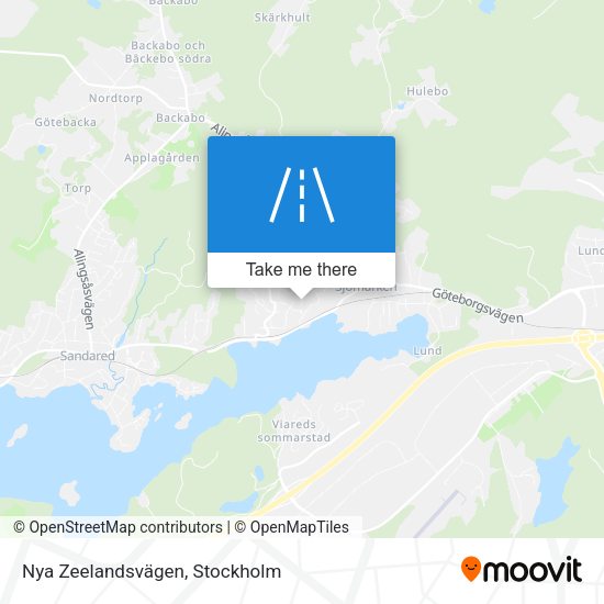 Nya Zeelandsvägen map
