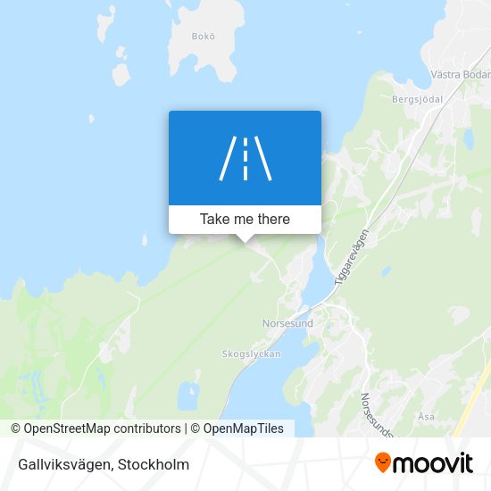 Gallviksvägen map