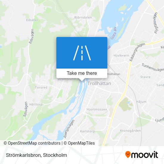 Strömkarlsbron map