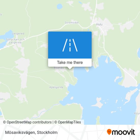 Mösaviksvägen map