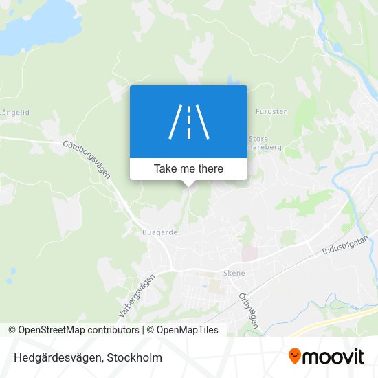 Hedgärdesvägen map