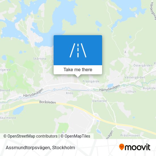 Assmundtorpsvägen map