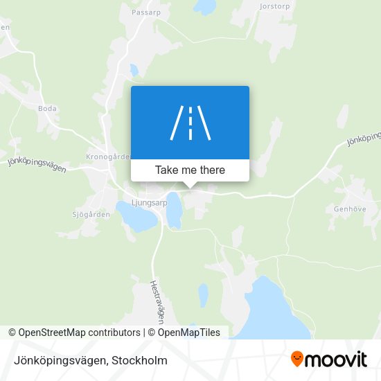 Jönköpingsvägen map
