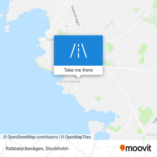 Rabbalyckevägen map