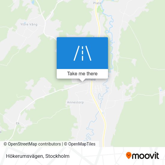 Hökerumsvägen map