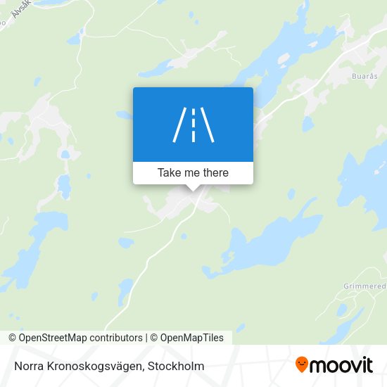 Norra Kronoskogsvägen map