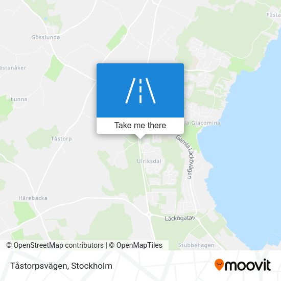 Tåstorpsvägen map