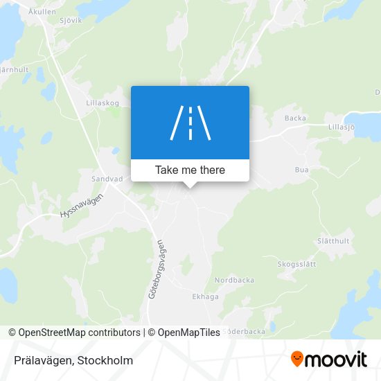 Prälavägen map