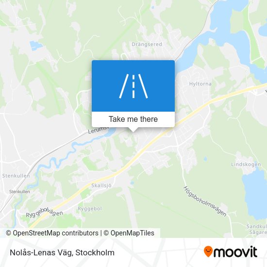 Nolås-Lenas Väg map
